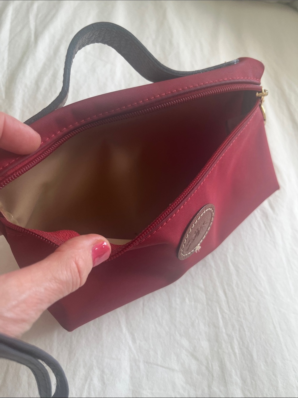 Longchamp Le Pliage cosmetic case - Picture 6 of 6